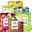 SADOER Pack of 4 Fruit Brightening Face Sheet Mask