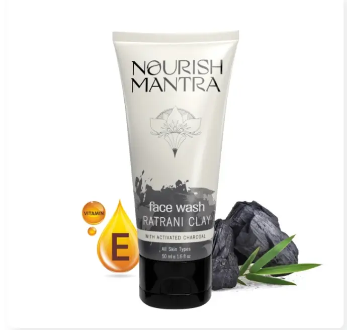 Ratrani Clay Face Wash 50g - Nourish Mantra