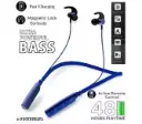 Wireless Neckband with 8 Hours Playbeck Fast Charging Technology Bluetooth in-Ear Earphone Headset (Multicolor)