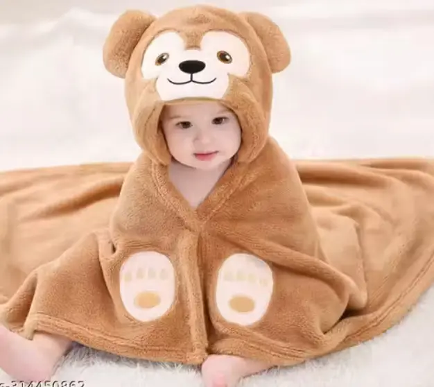 BABYZONE Hooded baby bath towel for the baby boy's and baby Girl's