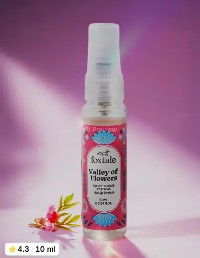 Foxtale Valley Of Flowers - Sweet Floral Perfume